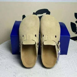 Comfortable Summer Slippers for Men and Women Genuine Leather Clogs