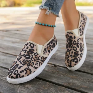 Comfortable Women’s Canvas Shoes Soft and Breathable Casual Sports Shoes Suitable for Walking and Running