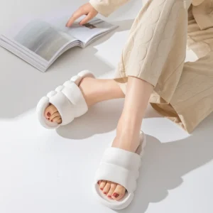 Couples Home Slippers Adult Couple Slippers Women’s Soft Sole Men’s Thick Sole Non Slip EVA Indoor Slippers
