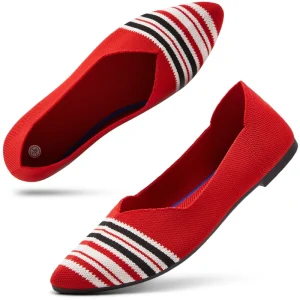 Custiomzed Classic Pointed Toe Women’s Flats Shoes Ballet Flats Mesh Dress Slip on Flats for Women