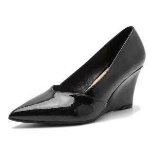 Custom Ankle Strap Wedges High Heel Nude Women’s Platform Pointed Toe Shoes Spring Summer Evergreen New Styles