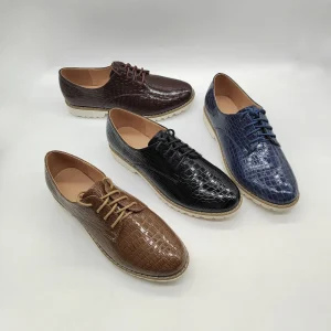 Custom British Style Dress Shoes Women’s Slip On Formal Office Shoes Outdoor Boat Walking Style Shoes for Summer