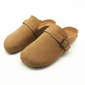 Custom Classical Women Autumn Mules Slippers Ladies Outdoor Retro Thick Soled Closed Toe Casual Cork Clogs