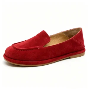 Custom Designer Women’s Boat Shoe Style Genuine Leather Suede Loafers Slip On Casual Flat Shoes