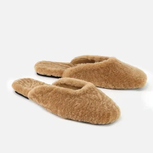 Custom Fashion Loafers Fuzzy Curly Shearling Fur House Ladies Winter Warm Fluffy Home Plush Fleece Slides Slippers