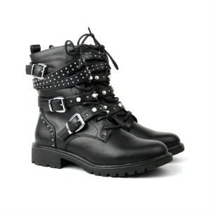 Custom Fashion Work Bottes Femme Fall Winter Ladies Shoes Motorcycle Martin Boots Women’s Hiking Boots