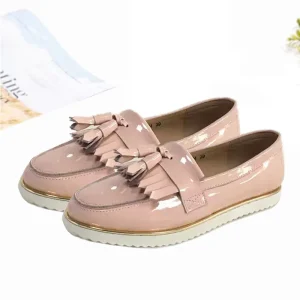 Custom Ladys Shoes Women Genuine Leather Shoes Women High Quality Casual Shoes for Ladies Women Dress Loafers