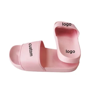 Custom Logo Slides Women’s Sandals Ladies PVC Slippers Summer Beach Outdoor Flip Flops