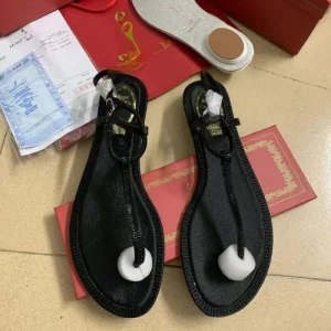Custom Logo Women Flat Flip Flops Fashion Beach Sandals OEM ODM Size 36-42