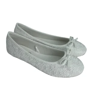 Custom Logo Women’s Ballet Flats Slip On Lace Style Spring Summer Comfortable Formal Dress Dating Casual Shoes