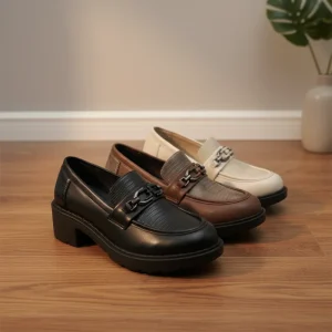 Custom Multi colored Women’s Loafers Slip On Comfort Cushioning Hard Wearing Flat Shoes