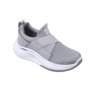 Custom ODM OEM Breathable Mesh Closed Toe Cushioning Women’s Walking Shoes for Spring Autumn