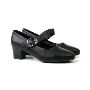 Custom PU Lady Spring Fall Winter Block Heels Boot Casual Shoes High Heels Wedding Shoes Women’s Pumps