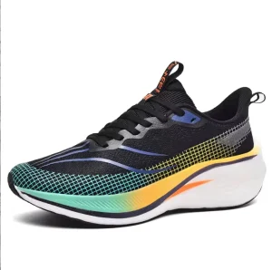 Custom Professional Marathon Running Shoes Autumn Carbon Plate Mesh Breathable Men’s Women’s Sports Shoes