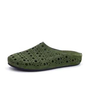 Custom Unisex Clogs Mule Sandals Summer Closed Toe Mule Shoes for Women Soft Round Toe Soft Sole Slides Suede Clogs