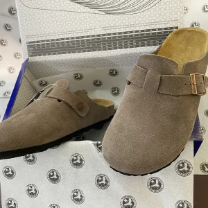 Custom Unisex Luxury Sporty Flat Horsehair Anti-slip Breathable Slip-on Soft Clogs for Men