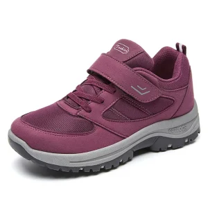 Custom Velcro Lace up Casual Women’s Comfortable Sports Hiking Non slip Walking Outdoor Sports Shoes