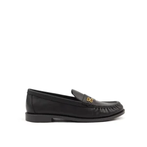 Custom Women’s Comfortable Soft Leather Flat Loafers with Slip-On Insole and Bow Daily Wear Waterproof Factory Direct Sales