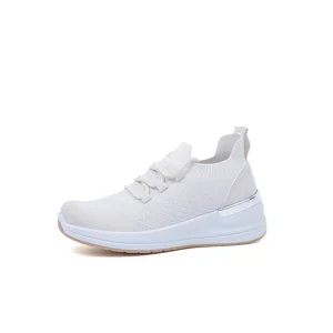 Custom Women’s Trainers Spring Summer Fitness Walking Shoes Breathable Mesh Lace Up Cushioning Lightweight EVA Midsole