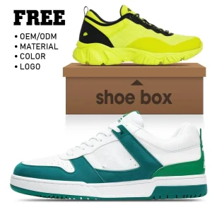 Customizable men’s and women’s breathable sports shoes and casual shoes with multiple colors to choose from