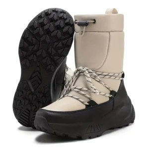 Customized Casual Women’S Snow Boots Mid Calf Lightweight Winter Booties with Non-Slip Outsole Cozy & Durable