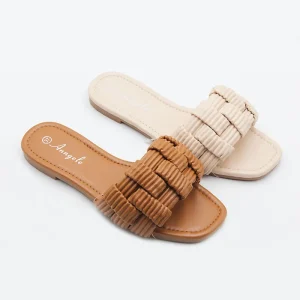 Customized Exquisite Casual Sandals Casual Weave Simple Bottom Beach Slipper Breathable Versatile Lightweight Women’s Sandals