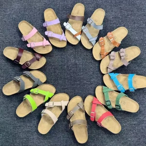 Customized Logo Women’s Beach Open Slippers Flat Bottom Casual Sandals Light Breathable Daily Sandals