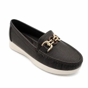 Customized Logo Women’s Lightweight Lighted Anti Slip Embroidery Loafers Spring Autumn Fashion Thick Soled Platform
