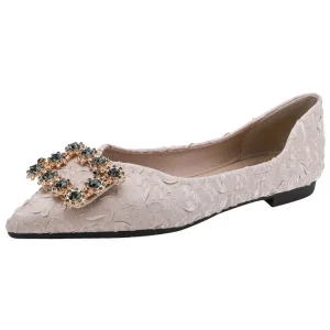 Customized Size 35 45 Soft Bottom Loafers Breathable Women’s Casual Flat Shoe
