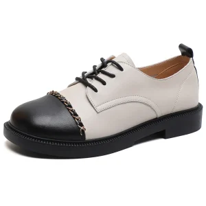 Customized Women’s Shoes Simple and Fashionable Thick Soled Flat Shoes