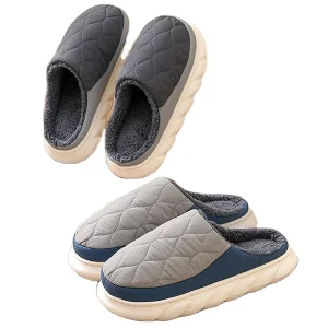Cute Fuzzy Indoor Slippers for Women