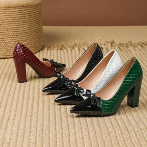 DZ NPF High Heel Shoe Wedding Women Shoe Women Casual Shoe Women’s Walking Shoe Flat Ladies Shoe Dress Shoe