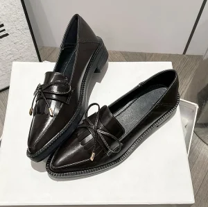 DZ Y0 Shoe School Shoe Women’s Shoe Girl Campus Shoe Custom logo Shoe Dress Shoe Black Formal Shoe Woman Casual Shoe