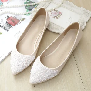 DZY0 Women Office Shoe Women Leather Dress Shoe Women’s Shoe Flat Ballerina Shoe Casual Shoe School Girl Shoe