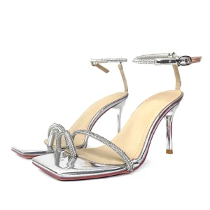 Design New Dress Formal Shiny Rhinestone Women’s High Heel Shoes Office Wedding Dinner Party Grace Occupation Banquet Ladies