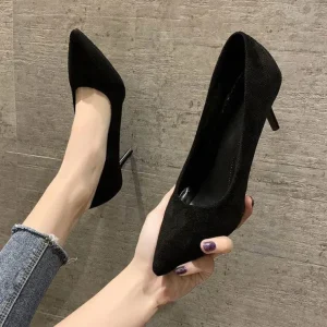 Design Slip on Nice Lady Shoes High Heels Women Dress Shoes for Party or Wedding