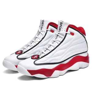 Designer Air 13 High Top Men’s Women’s Basketball Sneakers Fashionable Trendy Design Thick Soled Wear Resistant Running Shoes
