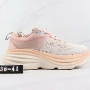 Designer Breathable Unisex Running Shoes Bondi 8 for Men and Women Black Sneakers Marathon Cushioning Wear Resistant