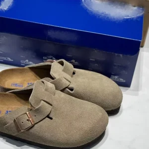 Designer High Quality Genuine Suede Custom Unisex Shoes Borke Tocks Clogs&Mules Women Cork Luxury Slip Anti Slippery Garden