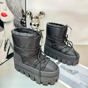 Designer High quality Women’s Snow Boots Winter Warmth Waterproof Casual Ladies Shoes for Women