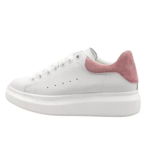Designer Men’s & Women’s Sport Shoes Red Leather Sneakers with Eva Sho Plush Sole Lace Up Closure Comfortable Trainer