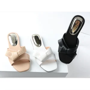 Designer Sandals High Quality Ladies Flip-flops Slippers Outdoor Shoes Flat Luxury Bow Girls Slides Slippers Footwear for Women and Ladies