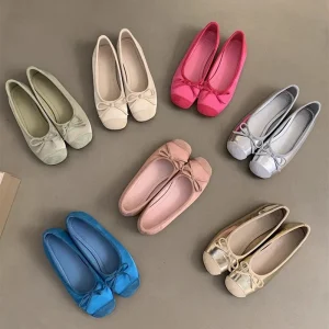 Designer Women’s Mary Jane Pumps Lightweight Summer Casual Shoes with Non-Slip Sole Retro Style