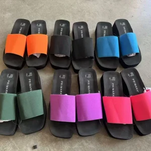 Designer Women’s Sandals Fashion Candy Color 4cm Platform Slippers Light Weight and Trendy