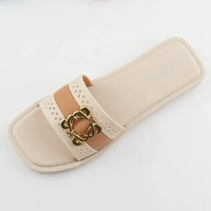 EVA Women High Heel Flat Slipper Indoor Outdoor Summer Autumn Shoes Waterproof Anti-Slip Breathable Soft Comfort