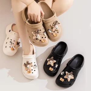EVA Women’s Flat Clogs & Mules Breathable Summer Beach Slippers Light Weight Popular Fashion Trend