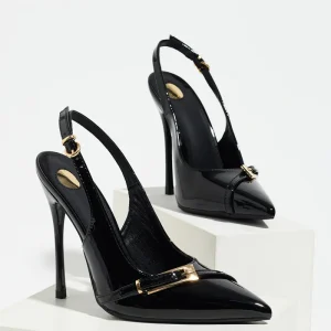 Elegant Stilettos High Heel Pump Women’s Sexy Pointed Toe Bridesmaids Summer Ankle Strap Arch Support Breathable Buckle