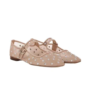 Elegant Women’s Flats Shoe Mesh Sandals Ladies Mary Jane Shoe Comfort Durable Design Classic Luxury Classic Sandals