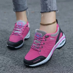 Elevated Running Shoes Breathable Shock Absorbing Thick Soles
