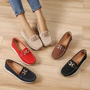 Elevated Versatile Casual Women’s Shoes for Daily Wear Anti-slip Slip-on Comfortable Women’s Shoes